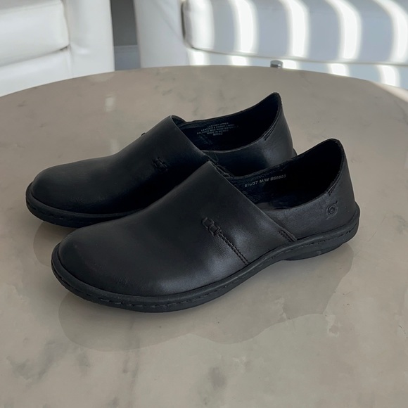 Born, Women’s, Black, Leather, Slip On, Shoes. - Picture 4 of 12